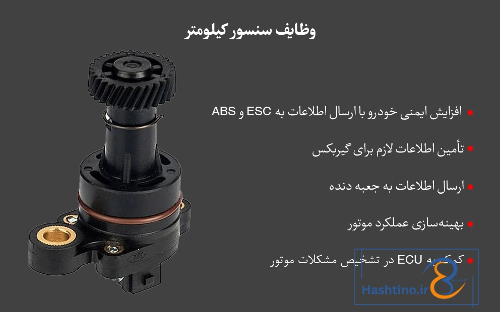 آموزش تعمیر سنسور کیلومتر