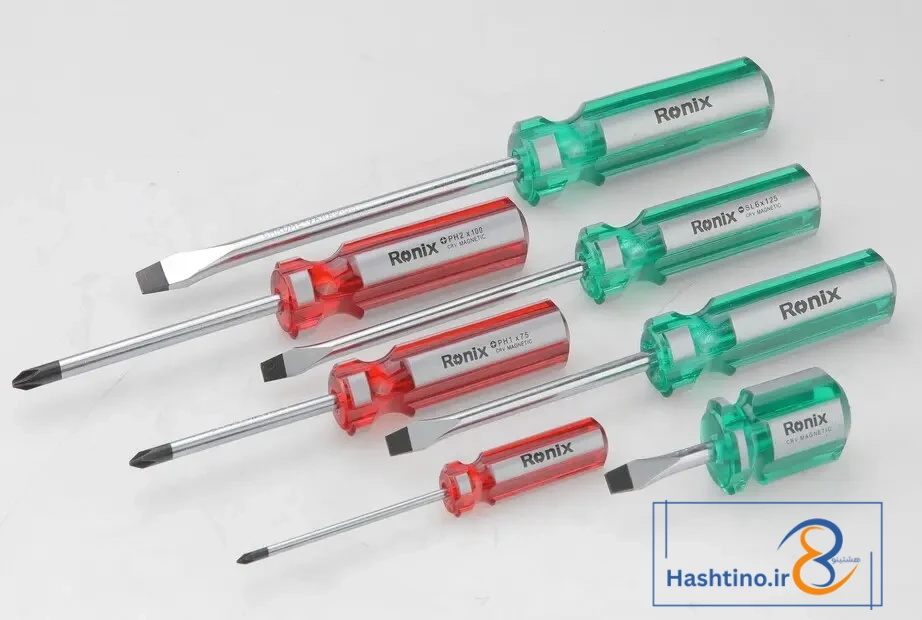 مجموعه 7 عددی پیچ گوشتی رونیکس مدل RH-2701